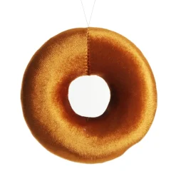 Pink Iced Velvet Donut Christmas Tree Decoration Outlet