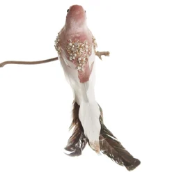 Pink Velvet Bird with Sequins Store