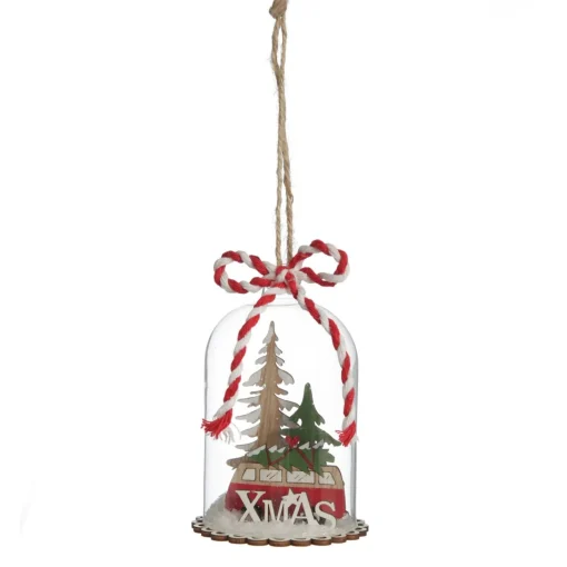 Plywood Combi Dome Hanging Decoration Shop
