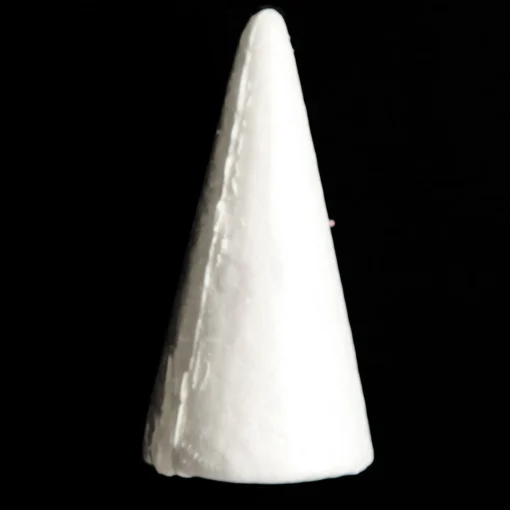 Polystyrene Foam DIY Craft Cone - Set of 6 New