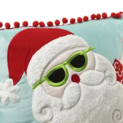 Pom Pom Santa Christmas Cushion Cover Discount