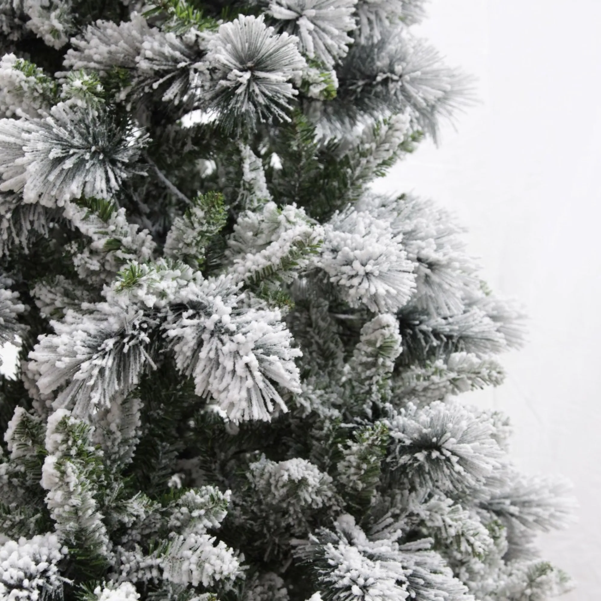 Pre-lit Snow Flocked Fir Christmas Tree Hot