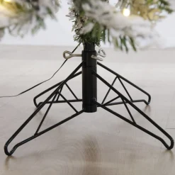 Pre-lit Snow Flocked Fir Christmas Tree Hot