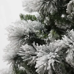 Pre-lit Snow Flocked Fir Christmas Tree Hot