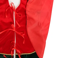 Red and Green Velvet Christmas Tree Skirt Cheap