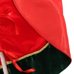 Red and Green Velvet Christmas Tree Skirt Cheap