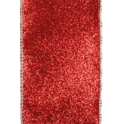 Red and White Dots and Stripe Candy Cane Christmas Ribbon - 6.5cm Fashion