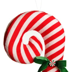 Red and White Stripe Candy Cane Tree Decoration Outlet