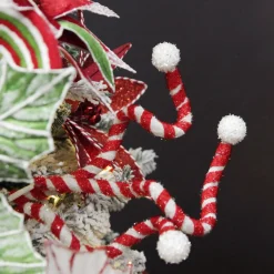 Red and White Whimsical Christmas Pick Cheap