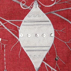 Red Bauble Christmas Table Runner Shop