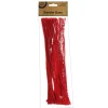 Red Chenille Stem Pipe Cleaners - Pack of 50 Shop