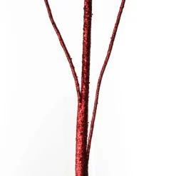 Red Glitter Christmas Ball Trio Pick Discount
