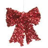 Red Glitter Sequin Bow Cheap