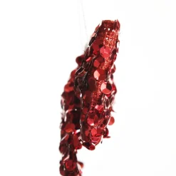 Red Glitter Sequin Bow Cheap