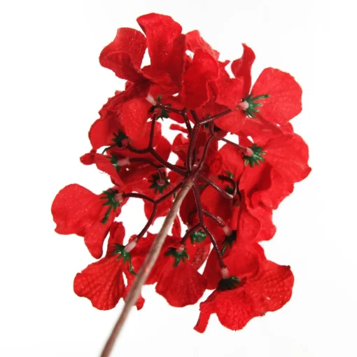 Red Hydrangea Flower Stem Shop