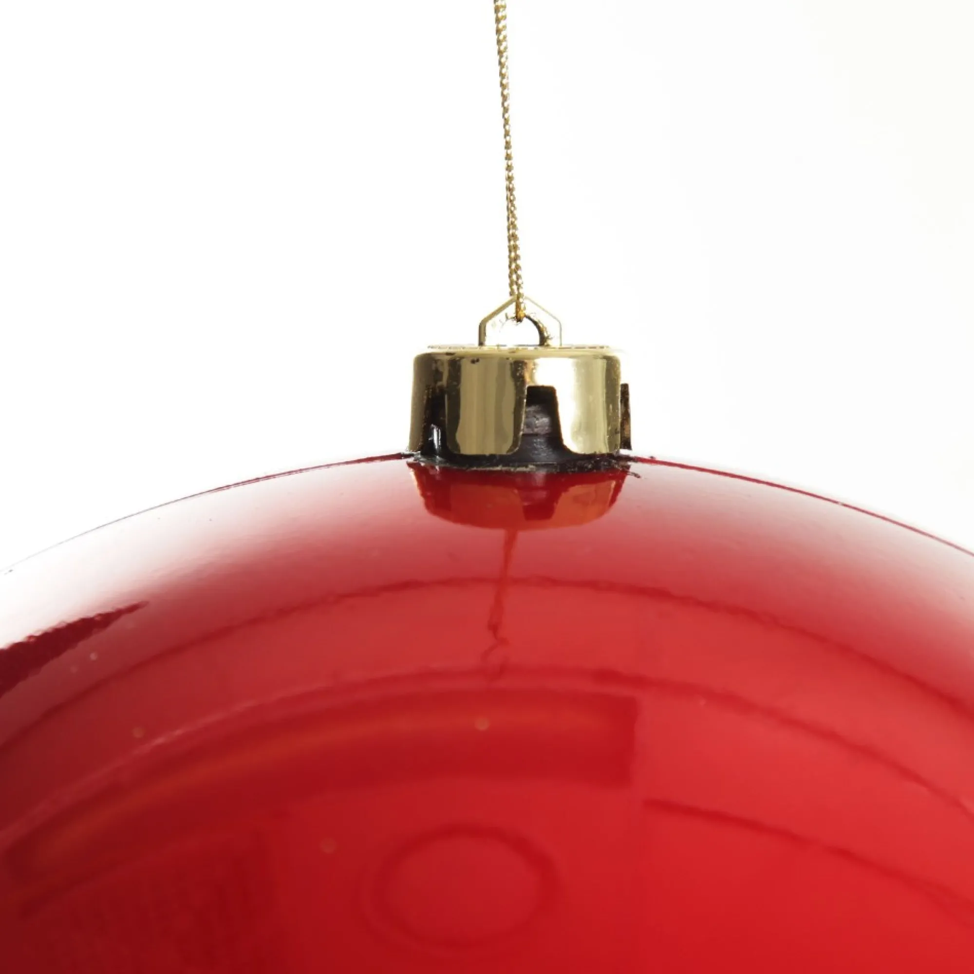 Red Jumbo Shatterproof Christmas Bauble Decoration Store