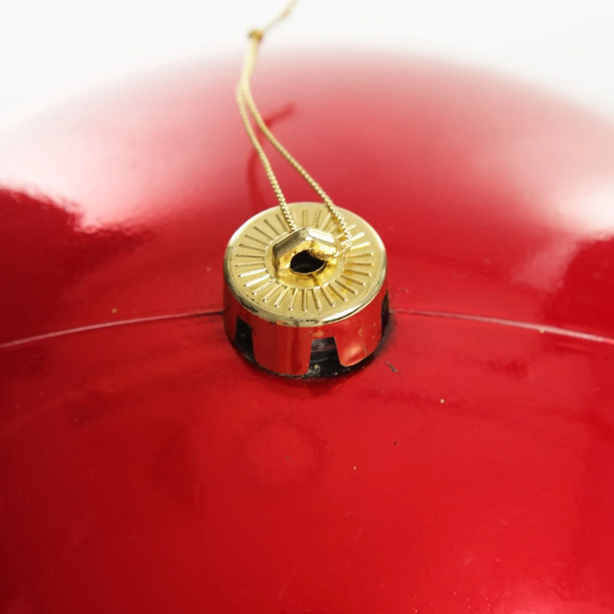 Red Jumbo Shatterproof Christmas Bauble Decoration Store