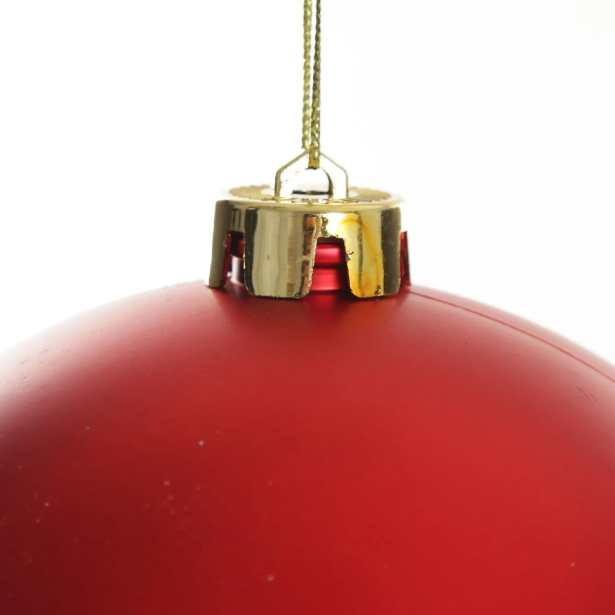 Red Jumbo Shatterproof Christmas Bauble Decoration Store