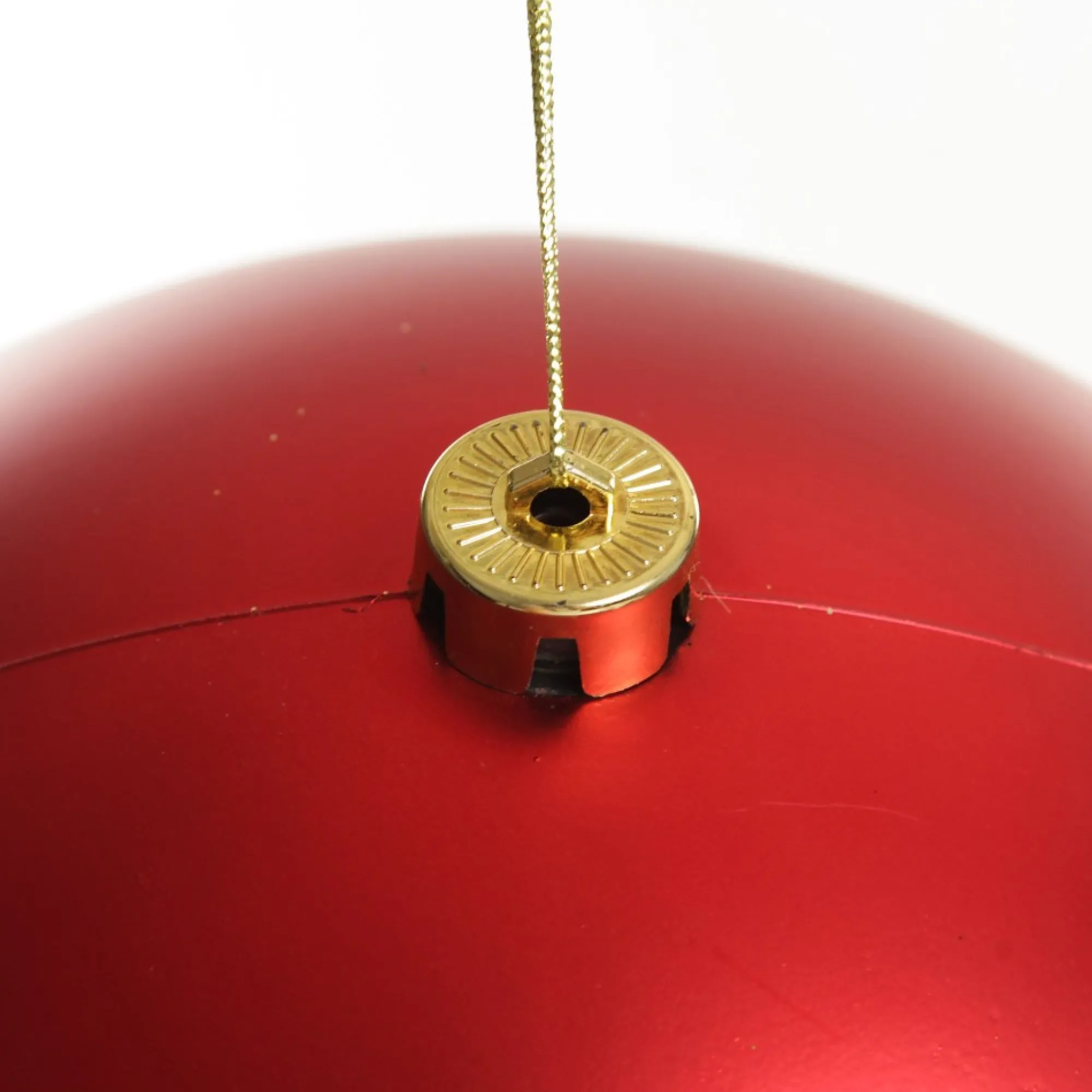 Red Jumbo Shatterproof Christmas Bauble Decoration Store