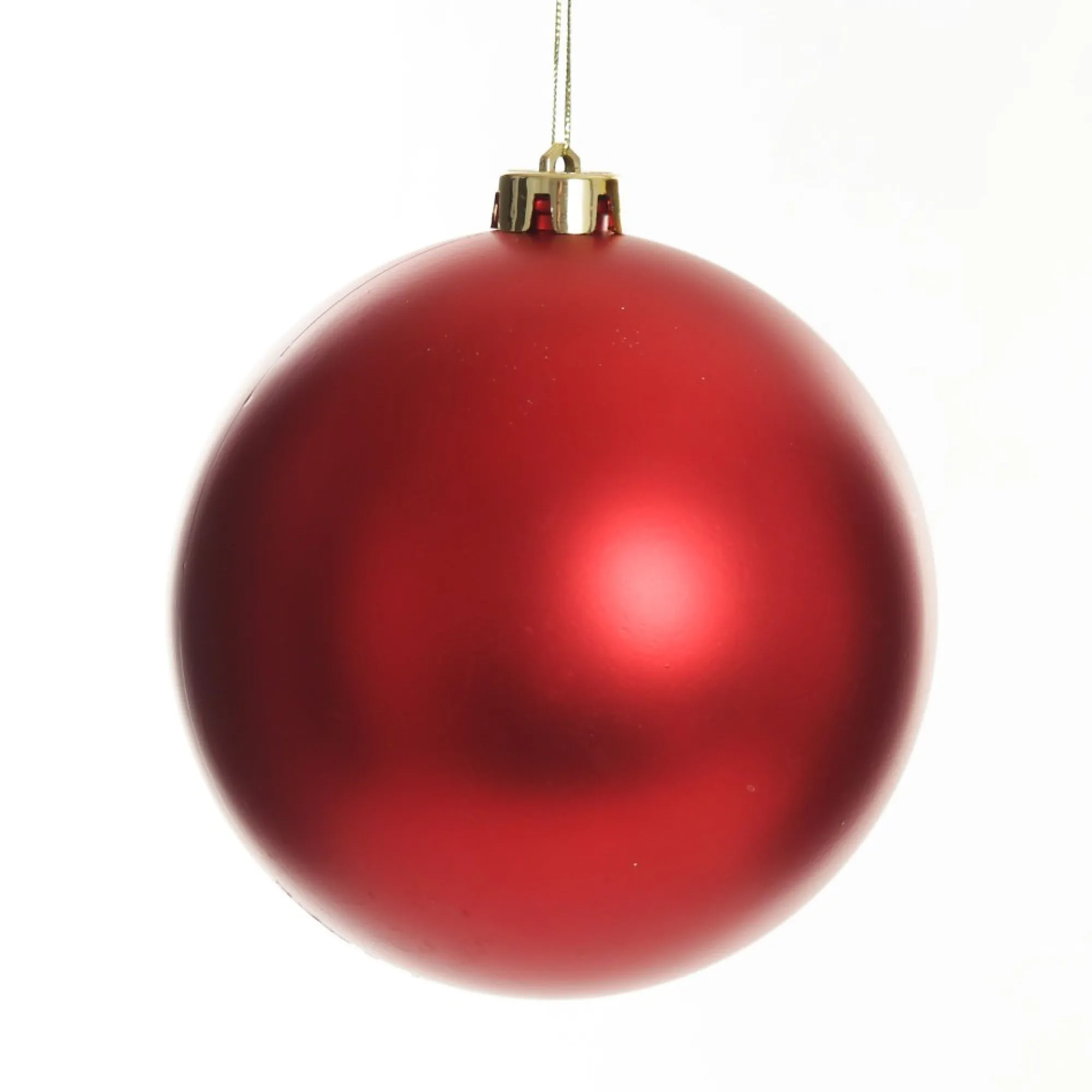 Red Jumbo Shatterproof Christmas Bauble Decoration Store