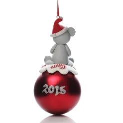 Red Koala Christmas Character Bauble Online
