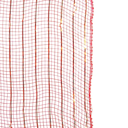 Red Metallic Thread Decomesh Roll Cheap