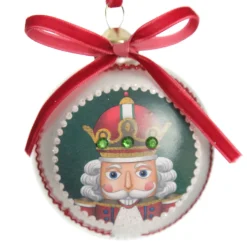 Red Nutcracker Christmas Disc New