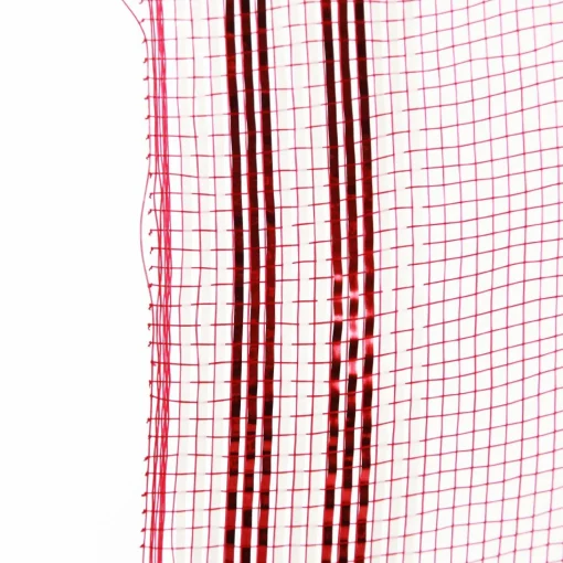 Red with White Edge Decomesh Roll Best Sale
