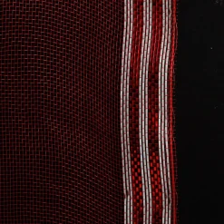 Red with White Edge Decomesh Roll Best Sale