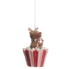 Reindeer Cupcake Christmas Tree Decoration Hot