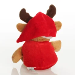 Reindeer in Santa Suit Shop