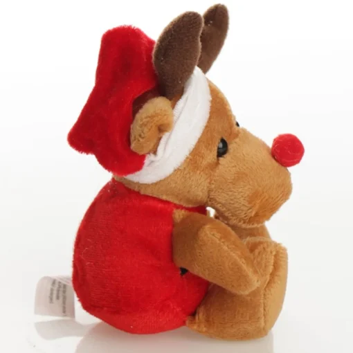 Reindeer in Santa Suit Shop