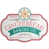 Retro Metal Gingerbread Baking Co Christmas Wall Sign Store
