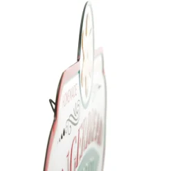 Retro Metal Gingerbread Baking Co Christmas Wall Sign Store