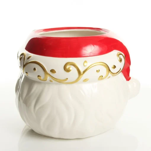 Retro Santa Planter Pot Christmas Ornament Hot