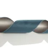 Reversible Blue Velvet and Champagne Satin Wired Christmas Ribbon Garland Cheap