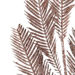 Rose Gold Glitter Feather Spray Hot