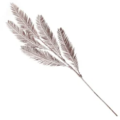 Rose Gold Glitter Feather Spray Hot