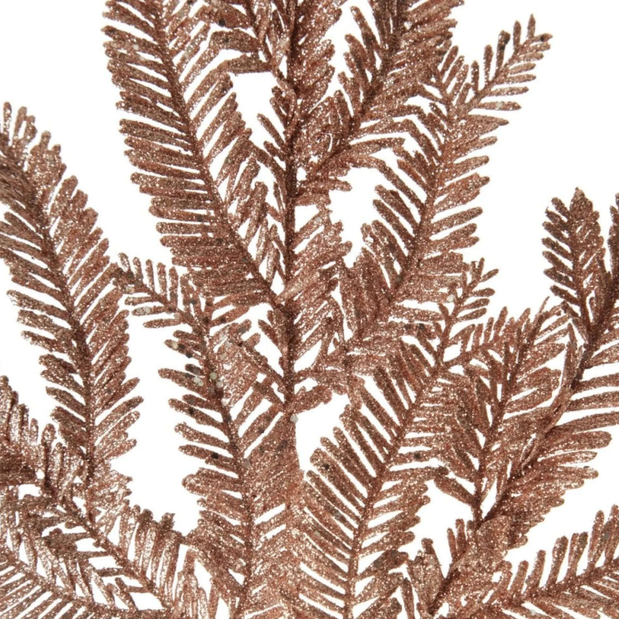 Rose Gold Glitter Pine Spray Shop