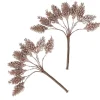 Rose Gold Glitter Pinecone Clusters - Set of 2 Outlet