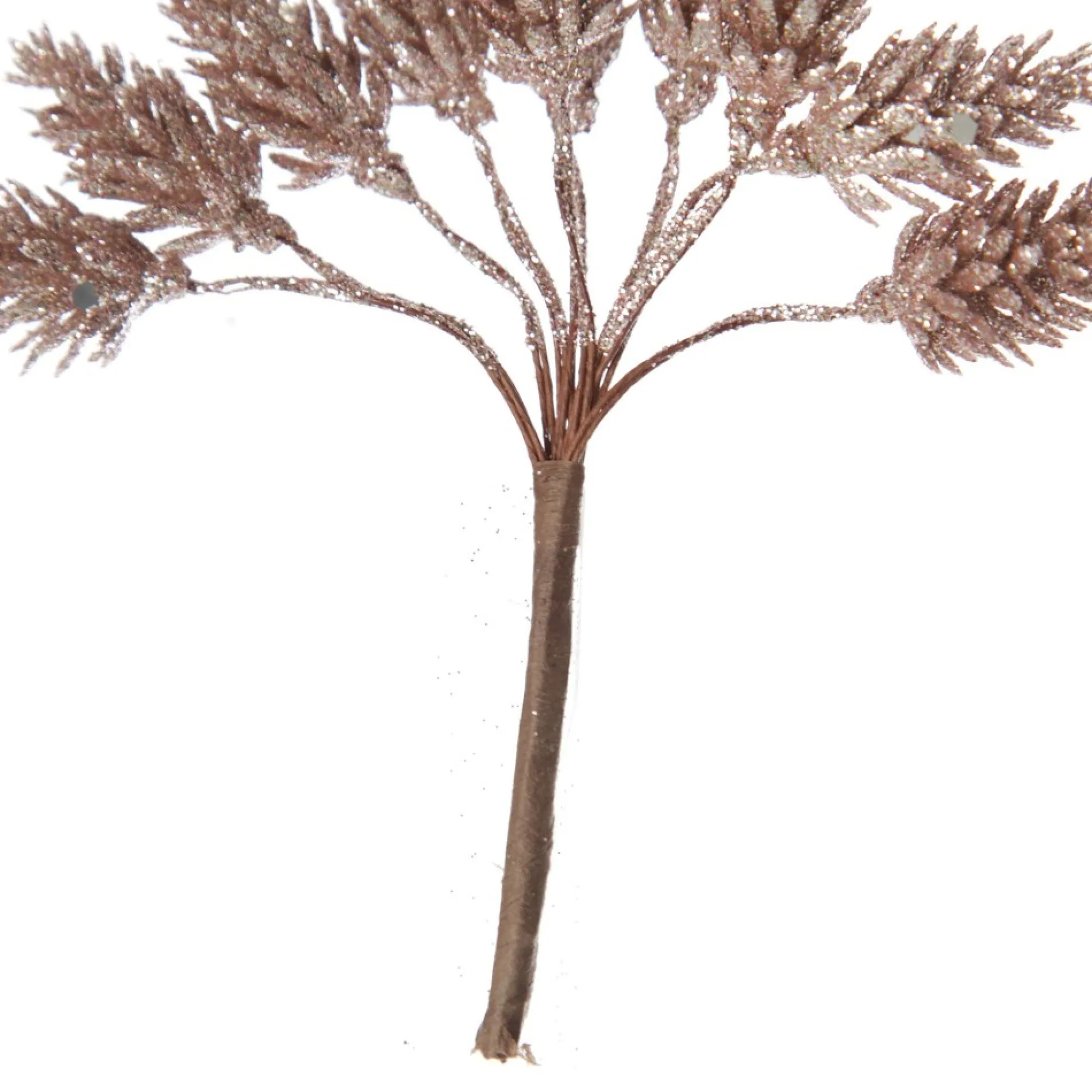 Rose Gold Glitter Pinecone Clusters - Set of 2 Outlet