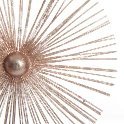 Rose Gold Glitter Sunburst Decoration Best