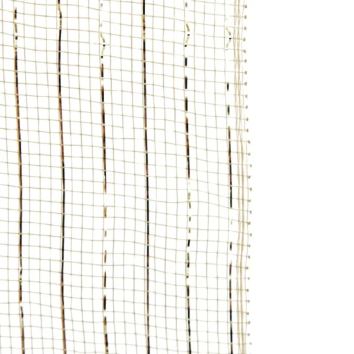 Rose Gold Metallic Thread Decomesh Roll Fashion