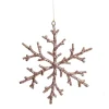 Rose Gold Sparkle Snowflake Store