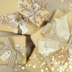 Rose Gold Sparkle Snowflake Store
