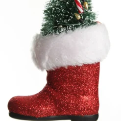 Santa Boot with Tree Hanging Decoration Cheap