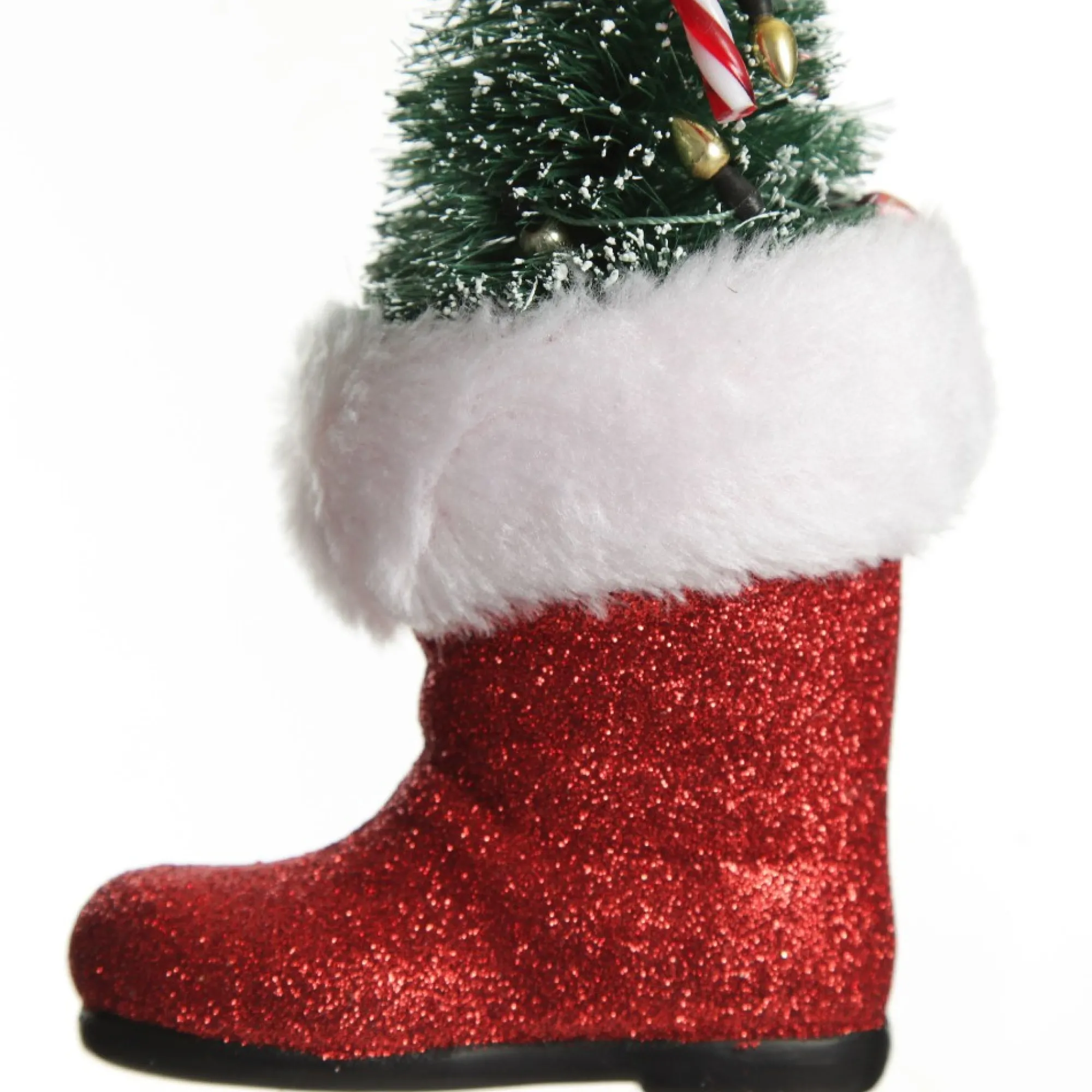 Santa Boot with Tree Hanging Decoration Cheap