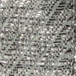 Silver & Grey Metallic Wired Ribbon Clearance