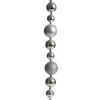 Silver Bauble Christmas Garland Best Sale