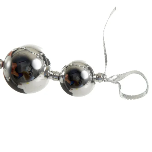 Silver Bauble Christmas Garland Best Sale